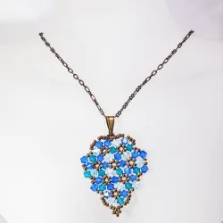 Pendant 65cm - Marissa Grapes-Bronze Chain - Pendant 65cm - Laiton bronze